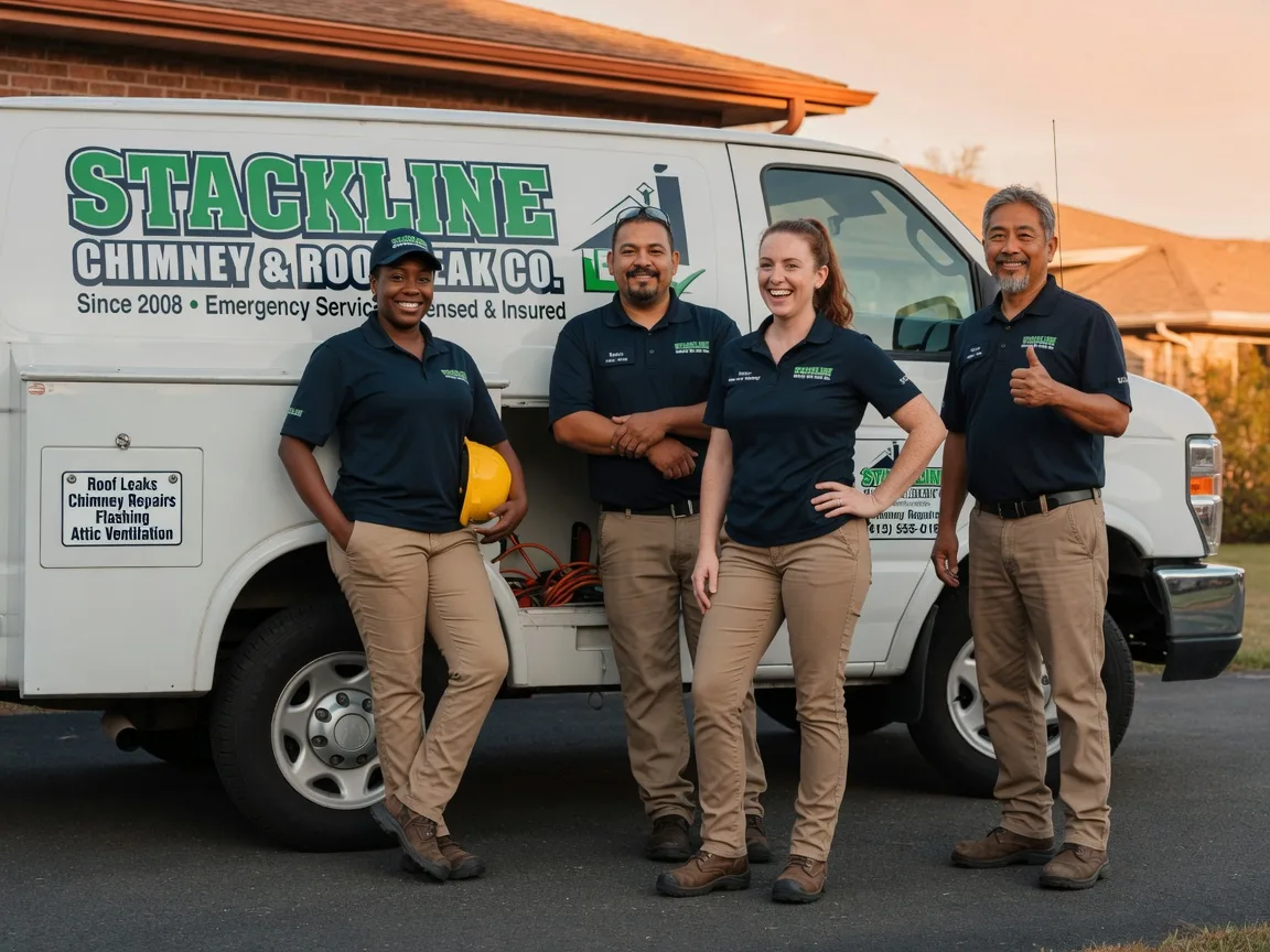 Chimney flashing repair company in Roseboro, NC